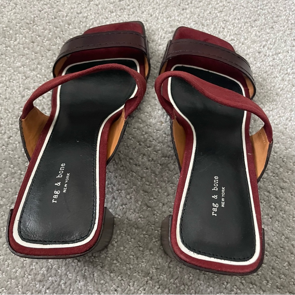 EUC Rag & Bone Sandals Mules - Picture 2 of 5